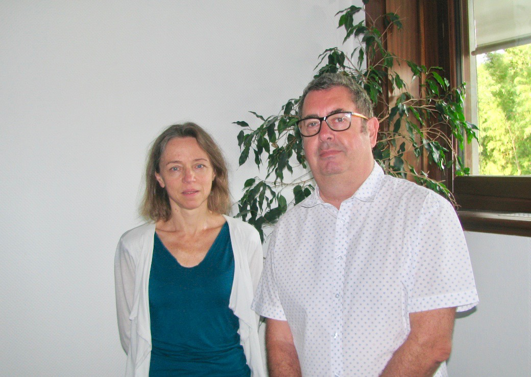 Noëlle LEWIS (Directrice adjointe), Hervé Wargnier (Directeur)